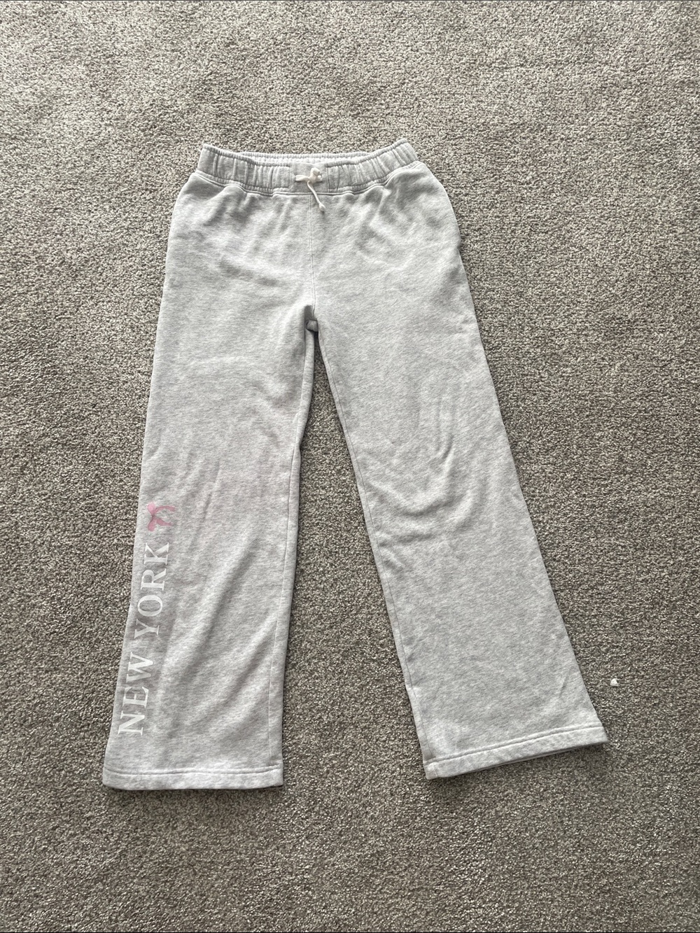 abercrombie kids wide leg sweatpants